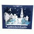 Amsterdam witte 3D kaart