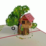 pop-up boomhut kaart