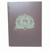 pop-up draaiorgel kaart