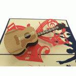Pop-up gitaar kaart