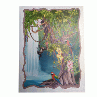 pop-up waterval kaart