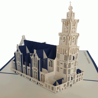 pop-up westerkerk kaart