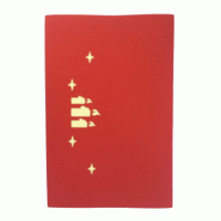 pop-up jonge taart kaart